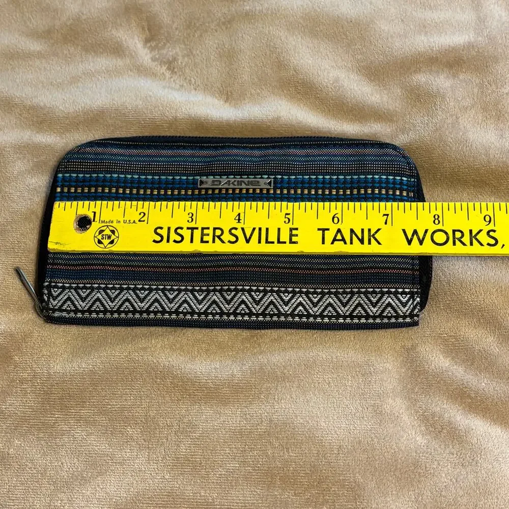 Dakine Zip Wallet Lumen Blue Multicolor Zip-Around